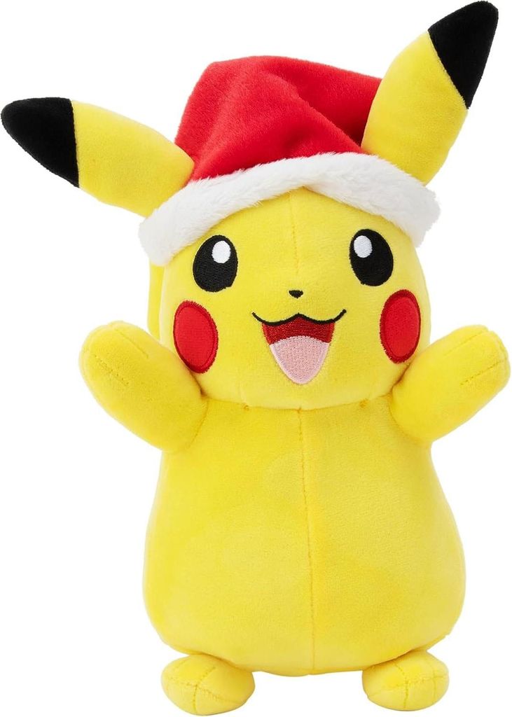 Jazwares - Pluszowa maskotka Pikachu na Święta 20cm, Immagine del prodotto 