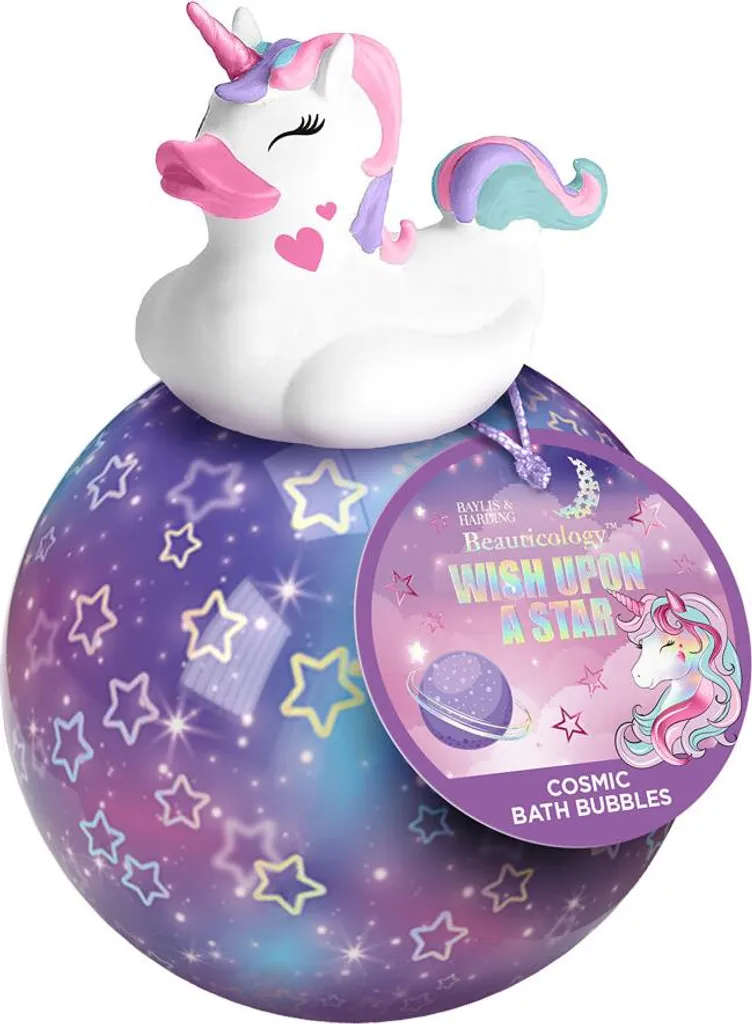 Bain moussant licorne 400 ml - Gel lavant ludique senteur sucrée