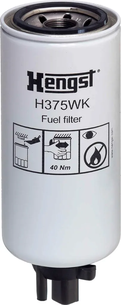 Filtre à gasoil HENGST à visser compatible DAF et camions CUMMINS