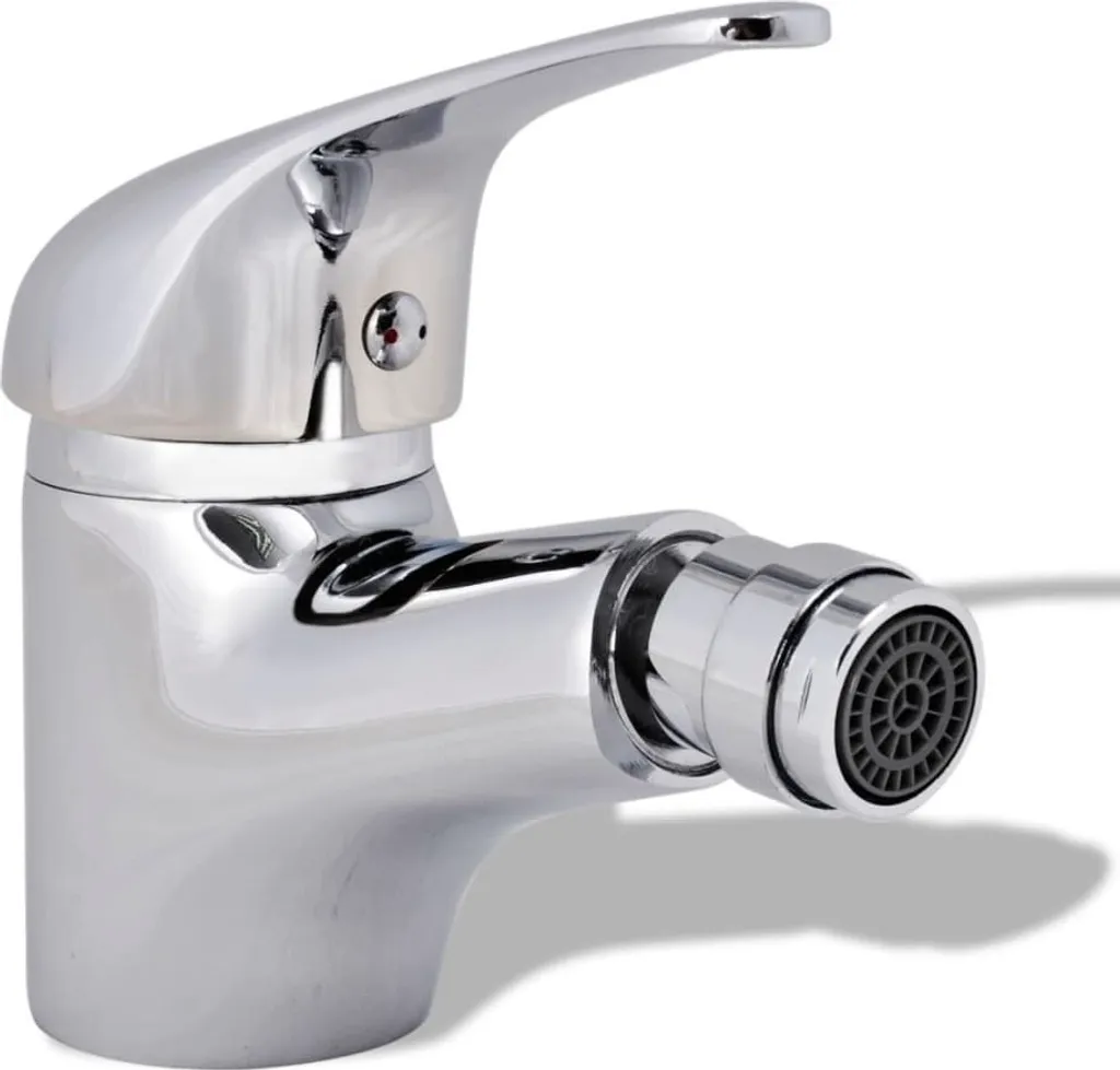 Mitigeur Bidet Chrome Anti-calcaire - Cartouche Céramique et Jet Orientable