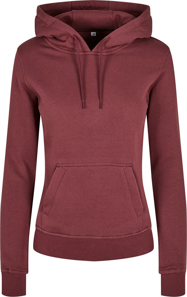 Build Your Brand - Kapuzenpullover für Damen RW8352 (S) (Kirsche)