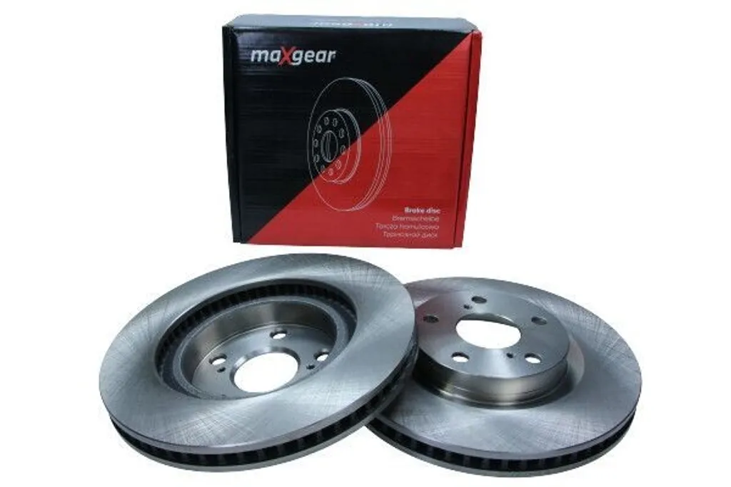 Disques de frein arrière pour Toyota Auris ZRE18 Maxgear 19-1866