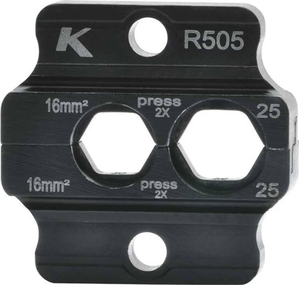 Insert Klauke R504 robuste 6-16mm² pour sertissage version normale