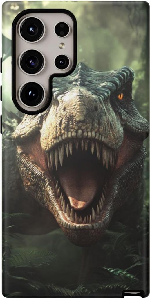 Wilder Dinosaurier im Wald – Hülle Kompatibel mit Galaxy S24 Ultra
