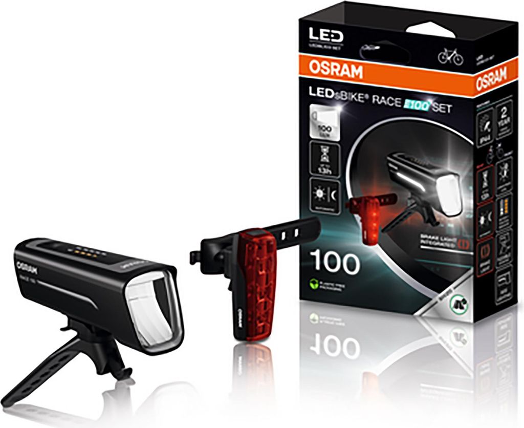 Sada osvětlení Osram LEDs Bike Race s funkcí brzdového Obrázek produktu 