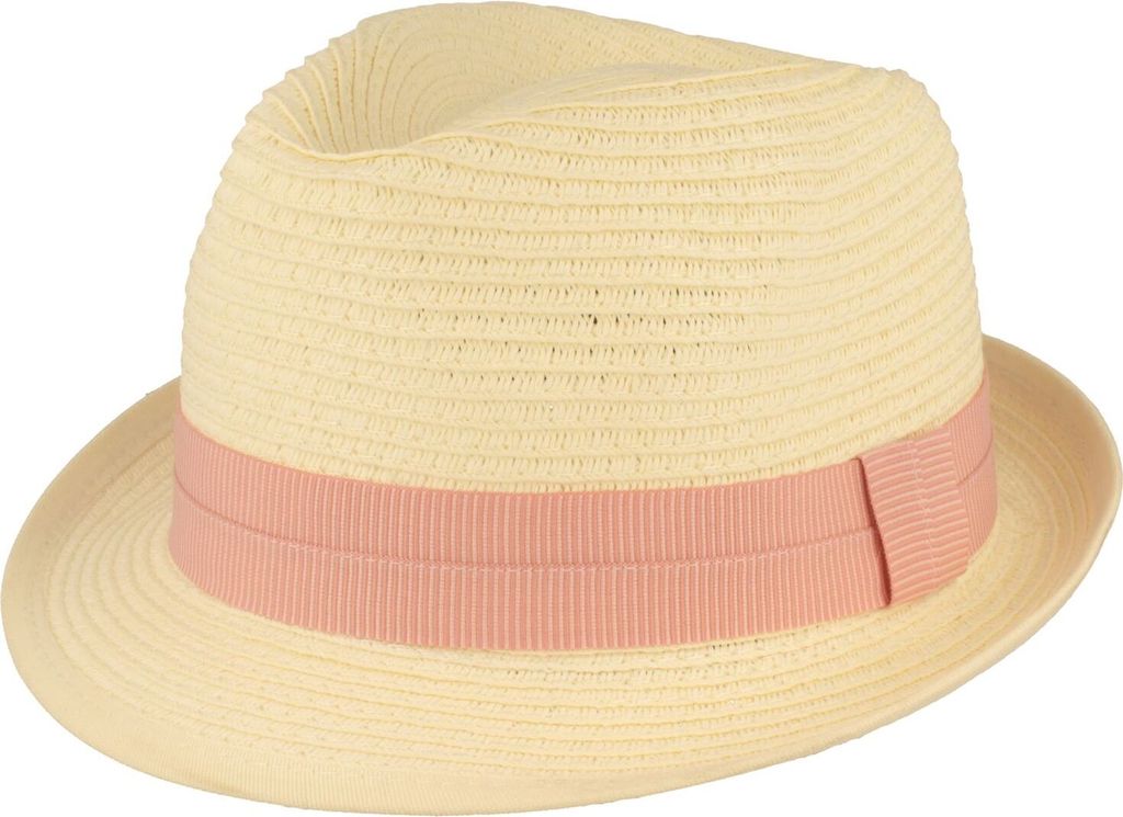 Kinder Trilby Strohhut mit Ripsband-Garnitur von Hut-Breiter