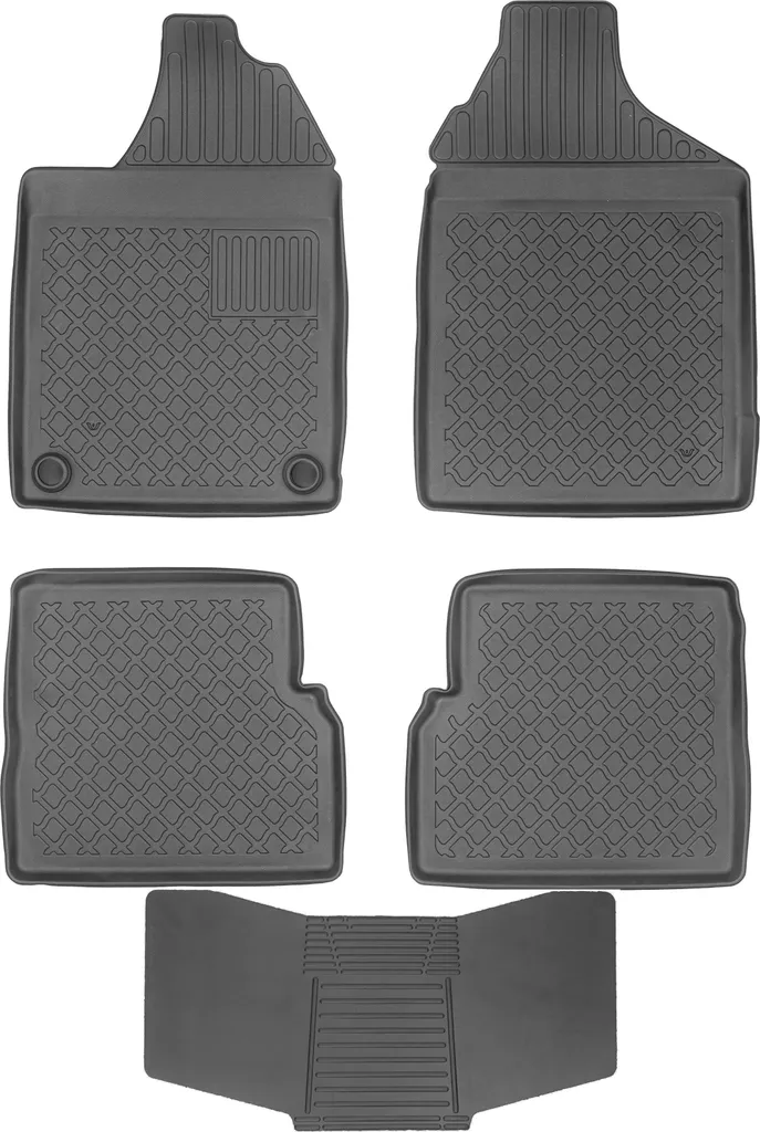 Kit Aristar 603930 Tappetini Gomma Su Misura per Microcar Aixam