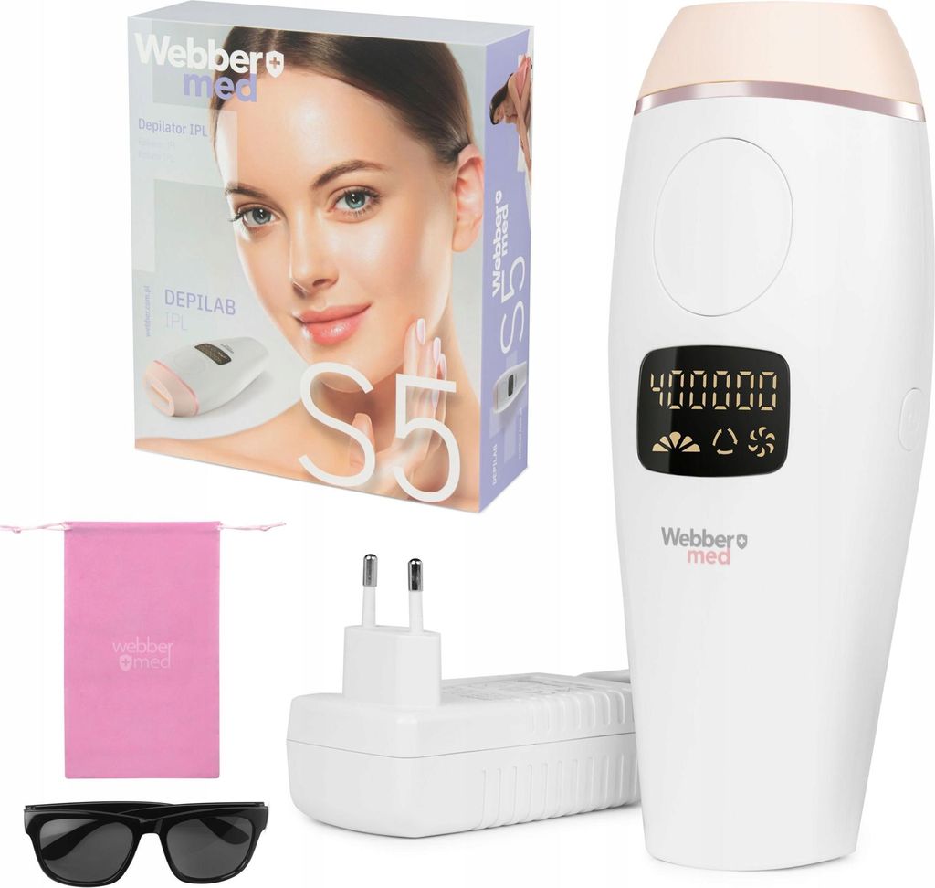 IPL-HAARENTFERNUNGSGERÄT FÜR KÖRPERHAARE LASER BIKINI BEINE Produktbild 