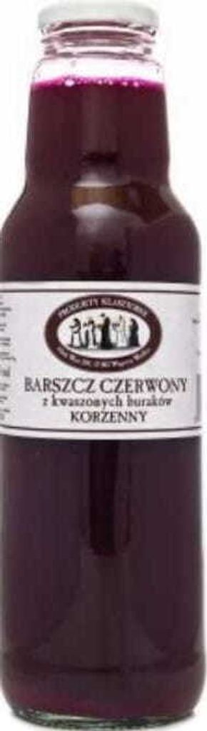 Rote-Bete-Suppe mit eingelegten Rote-Bete-Wurzeln 750 ml Produkty Klasztorne