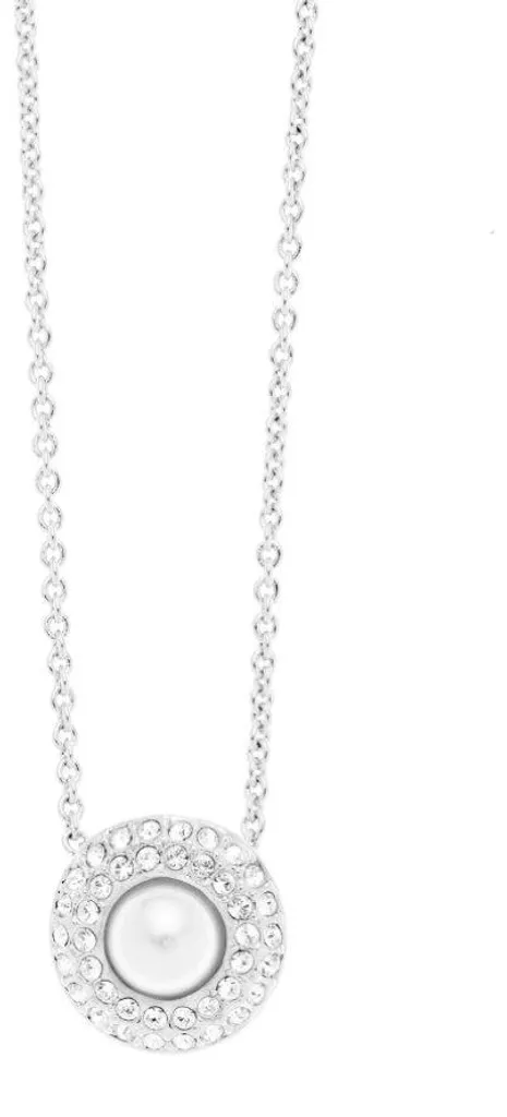 Collier Lumière 12511 : perles et cristaux anti-ternissement