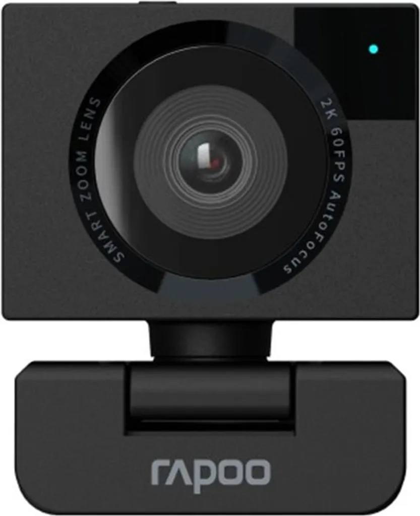 Webcam Rapoo XW200 QHD 2K Noire (00221171) pour PC et Mac en USB