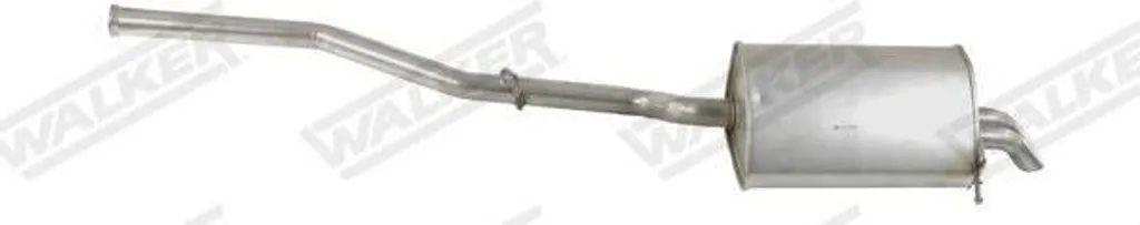 Remplacer silencieux arrière Mercedes CLK Classe C Walker Réf 22903