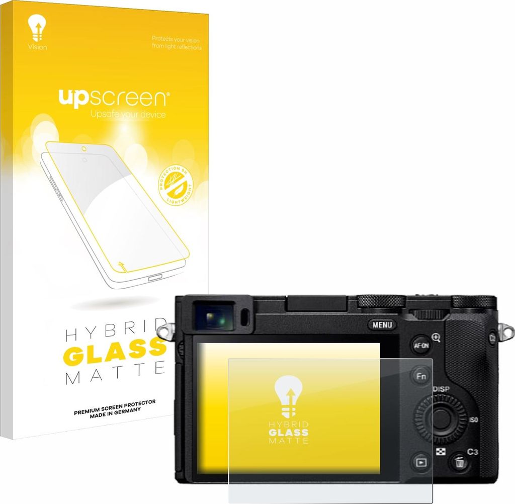 upscreen Entspiegelungs Schutzglas für Sony RX1R III Schutzfolie Panzer Folie Glas Display Schutz matt
