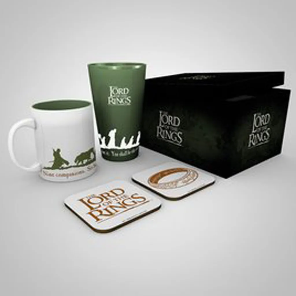 Lord of the Rings Set Cadeau Fellowship - Coffret Collector 3 Pièces