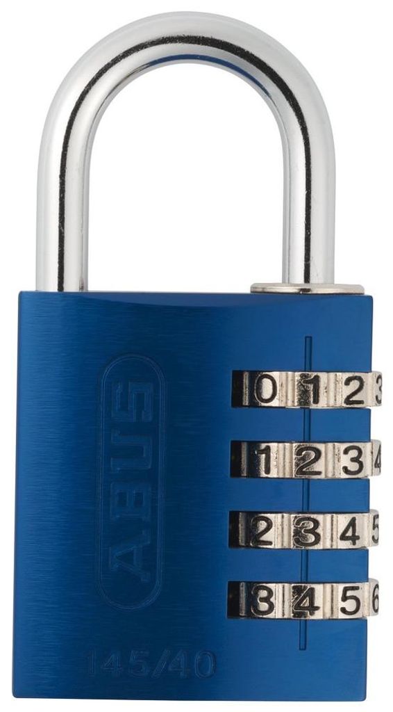 Lucchetto a combinazione 145-40mm Blu Immagine del prodotto 