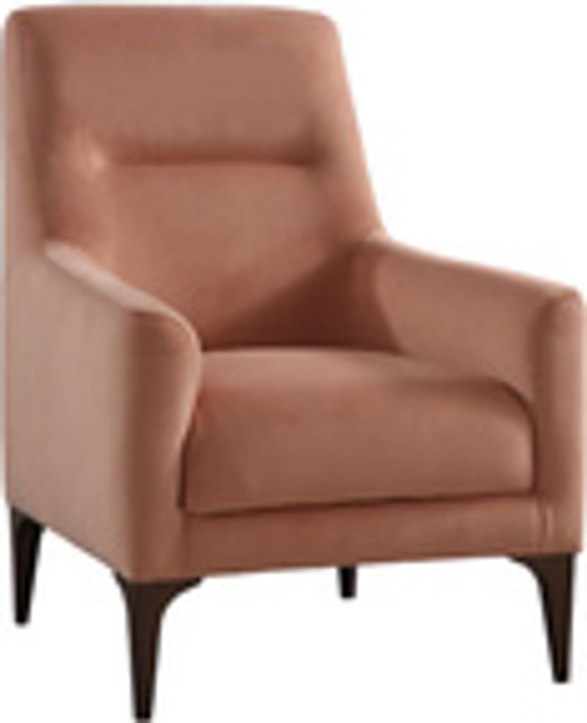 Villa Möbel Sessel Eluna Farbe: Braun Ideal für Wohnzimmer, Lounge oder stilvolle Wartebereiche