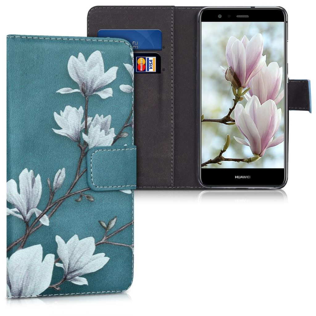 kwmobile Wallet Case kompatibel mit Huawei P10 Lite Hülle - Produktbild 