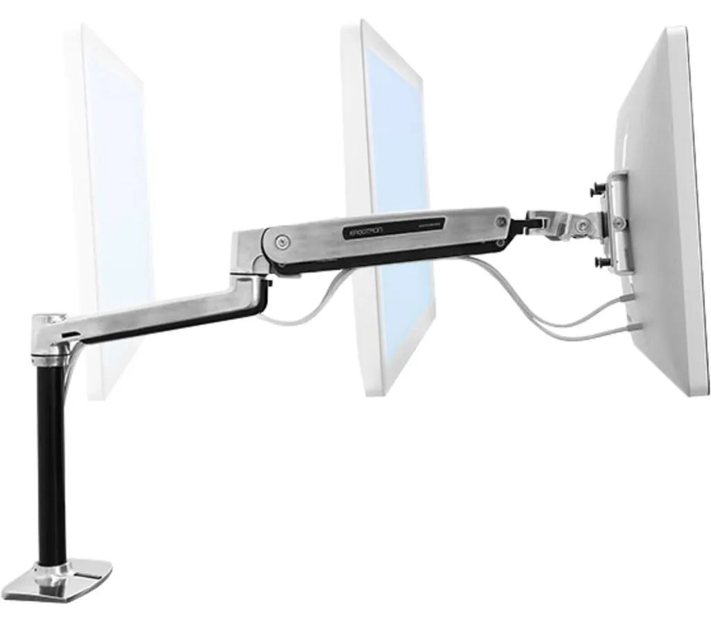 Ergotron 45-384-026 LX HD Support Écran Assis-Debout avec Bras Mobile - 4