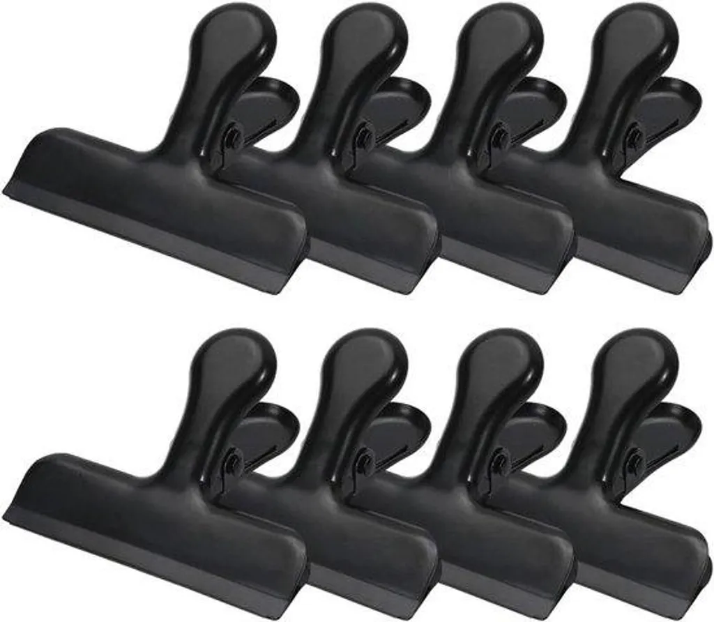 Clips de fermeture hermétique 7,5 cm noir étanche pour sachet de riz