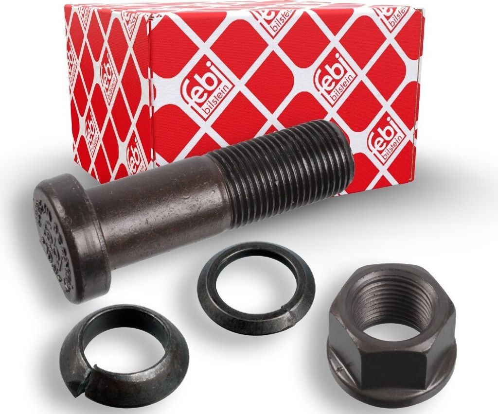 FEBI BILSTEIN Radbolzen 06273 Vorne passend für MERCEDES-BENZ T2/LN1 Kasten/Kombi 18mm 68mm Stahl 28mm 0,143kg