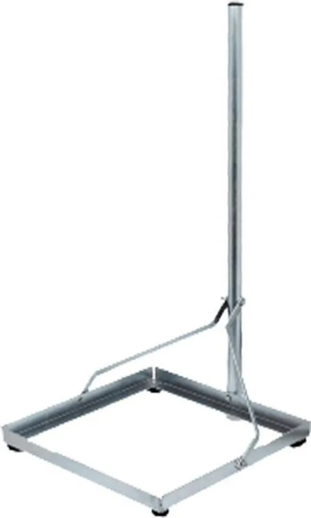 MegaSat 110060 Supporto Balcone 50mm - Staffa SAT Acciaio Zincato Robusta