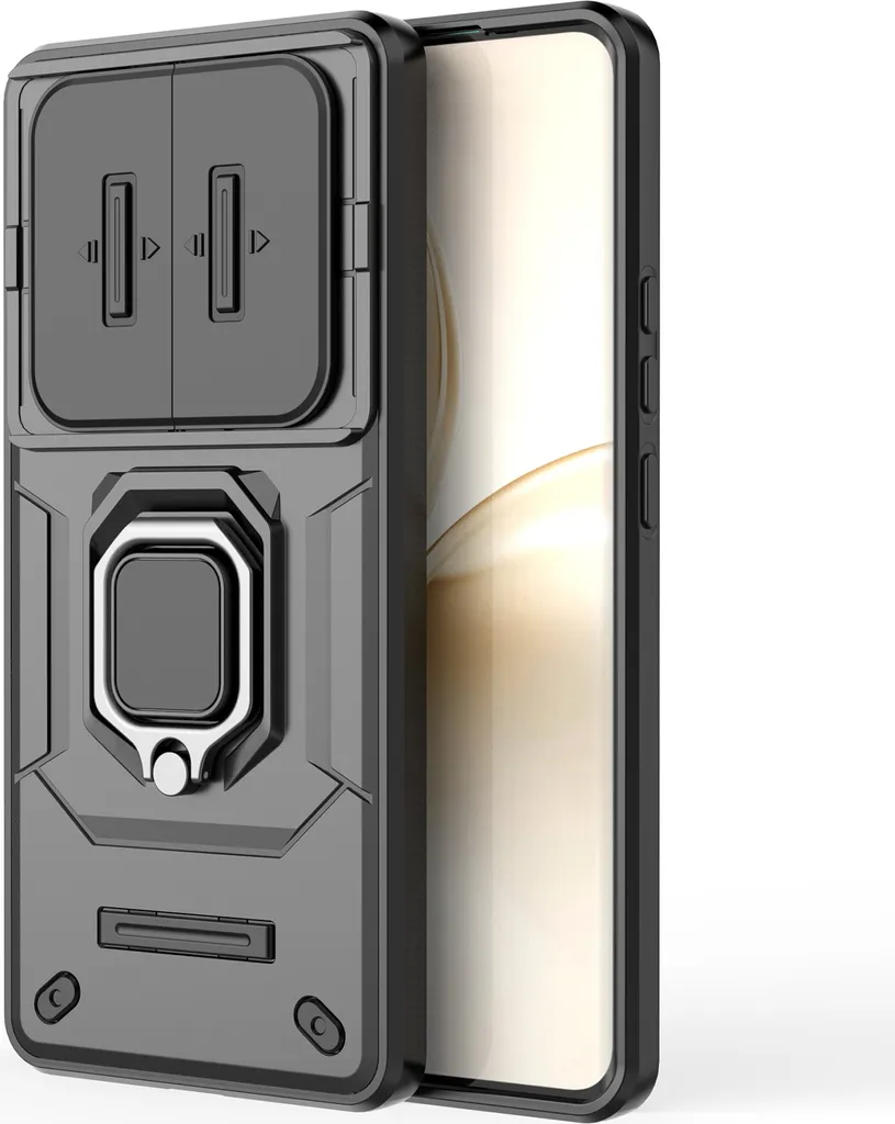 Cover Realme 14 Pro 5G Armor: Protezione Fotocamera e Ring Stand