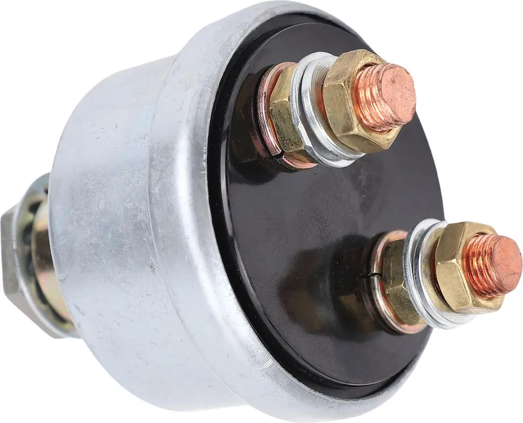 Interrupteur de batterie 7N0718 étanche avec 2 clés pour engins de TP
