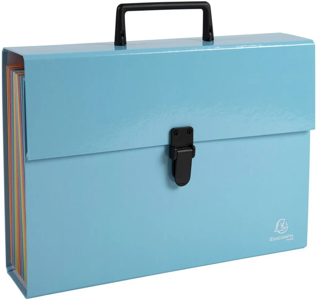 Trieur Valisette Extensible pour Dossiers A4 avec 18 Compartiments - 4