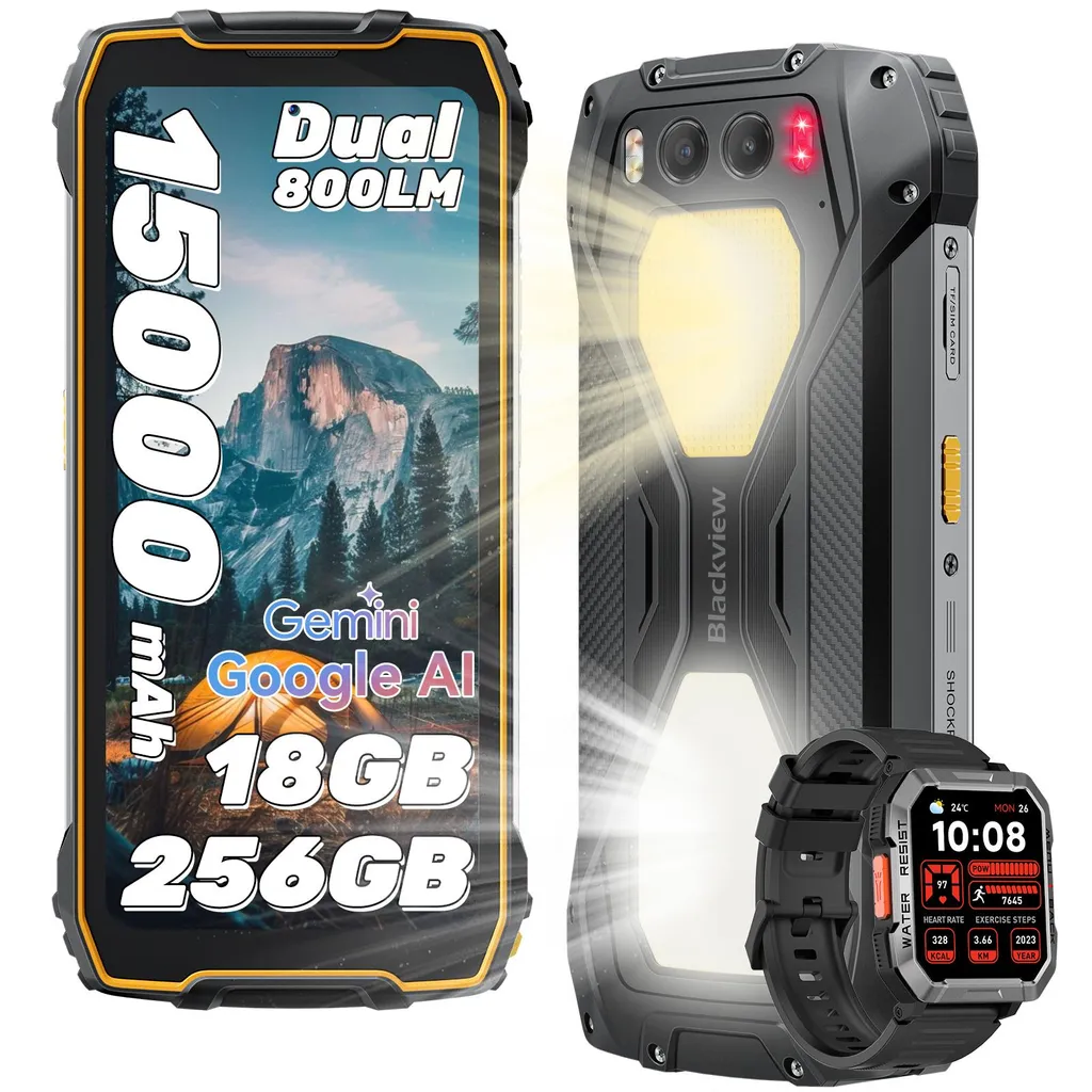 Smartphone Antichoc Blackview BV7300 - Fini les Batteries Faibles
