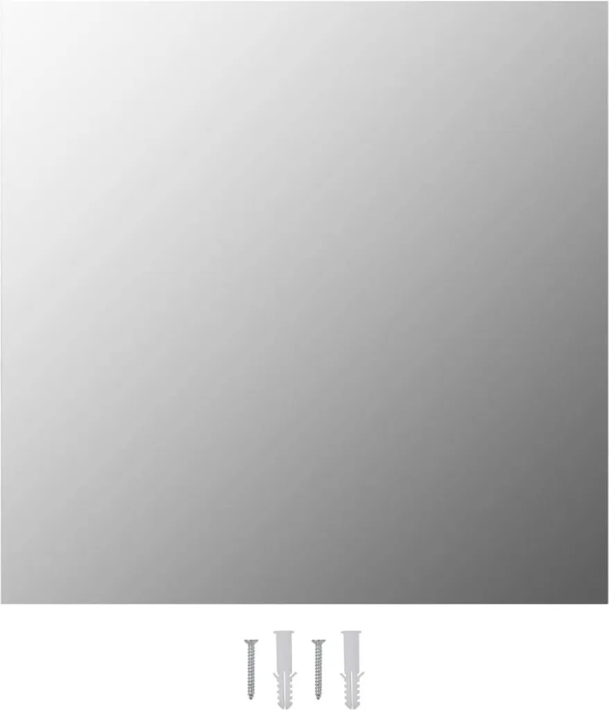 Specchio Quadrato 50x50 cm vidaXL | Arredo Casa Economico e Chic