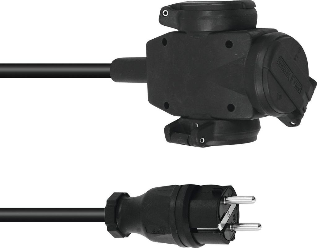 PSSO Verlängerung 3x1,5 3m 3-fach sw