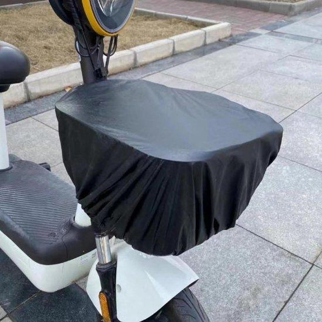 Wasserfeste Sattelabdeckung - Schwarz - Reisegepäcktasche - Regenschutz für Sattel oder Rahmen - für verschiedene Fahrradmodelle