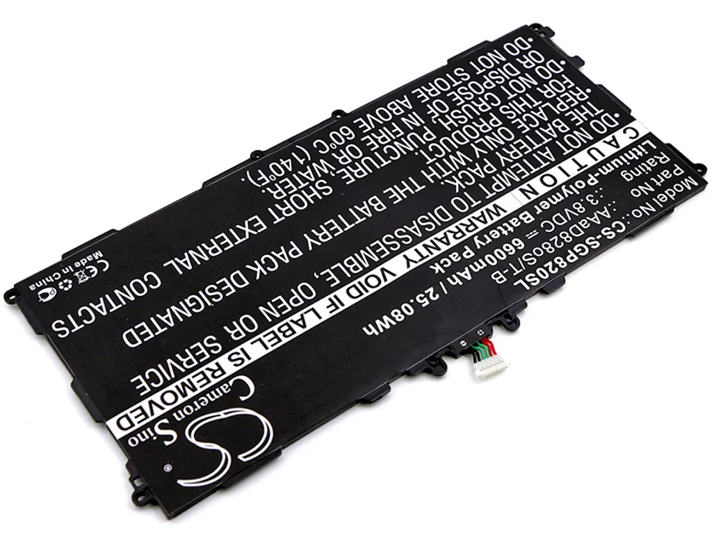 Batterie Galaxy Tab 3 Plus 10.1 GT-P8220 remplace AAaD828oS/T-B Techtek