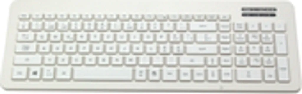 Fini les microbes : Clavier étanche lavable Man & Machine blanc 104T DE