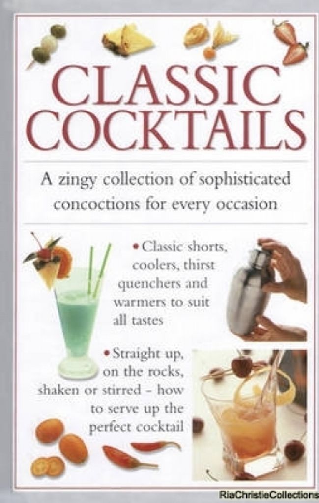 Classic Cocktails – Lingua: Inglese