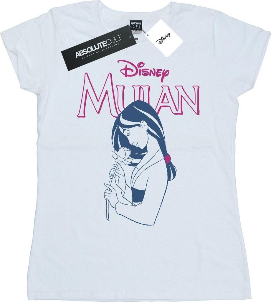 Disney - T-Shirt für Damen BI16092 (M) (Weiß)