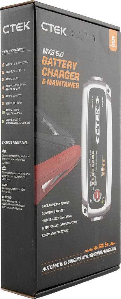 CTEK Ladegerät 12 V 0,8-5 A MXS5.0T Produktbild 19