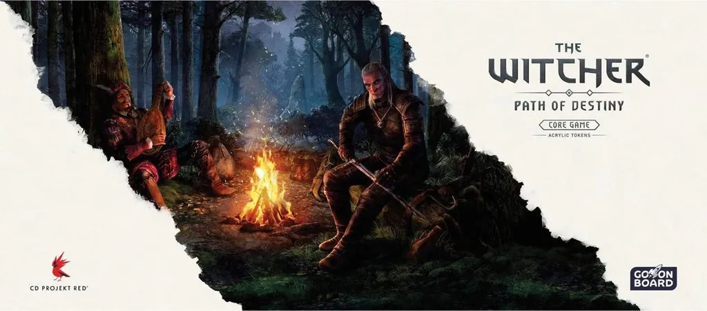 Jetons acrylique Witcher Path of Destiny pour remplacer le carton