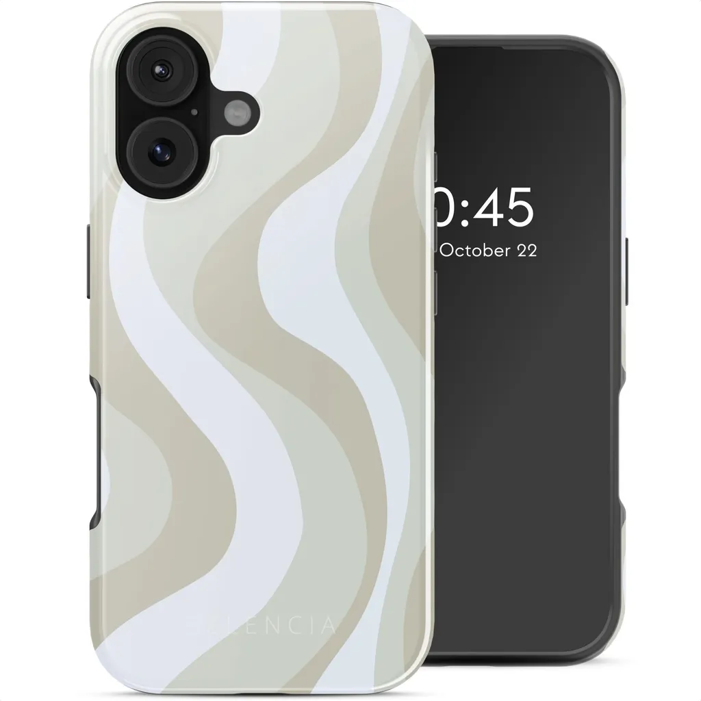 Cover iPhone 17 Desert Waves Beige Selencia - Eleganza MagSafe Online