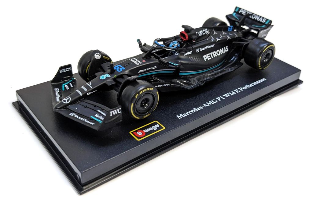 BBURAGO Mercedes AMG F1 W14 E Performance #63 Russell, Obrázek produktu 