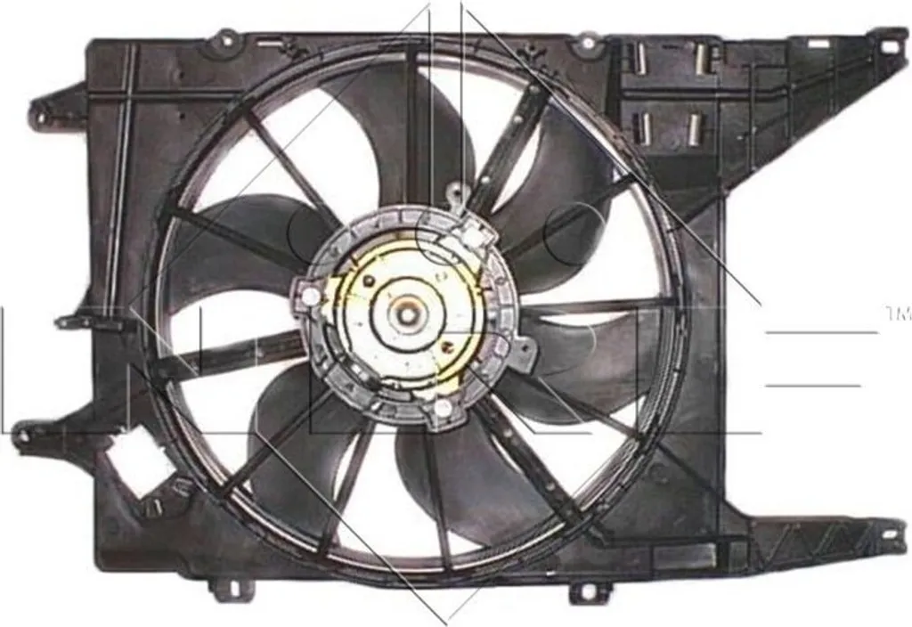 Ventilateur de radiateur robuste pour Scenic I avec moteur électrique 12V