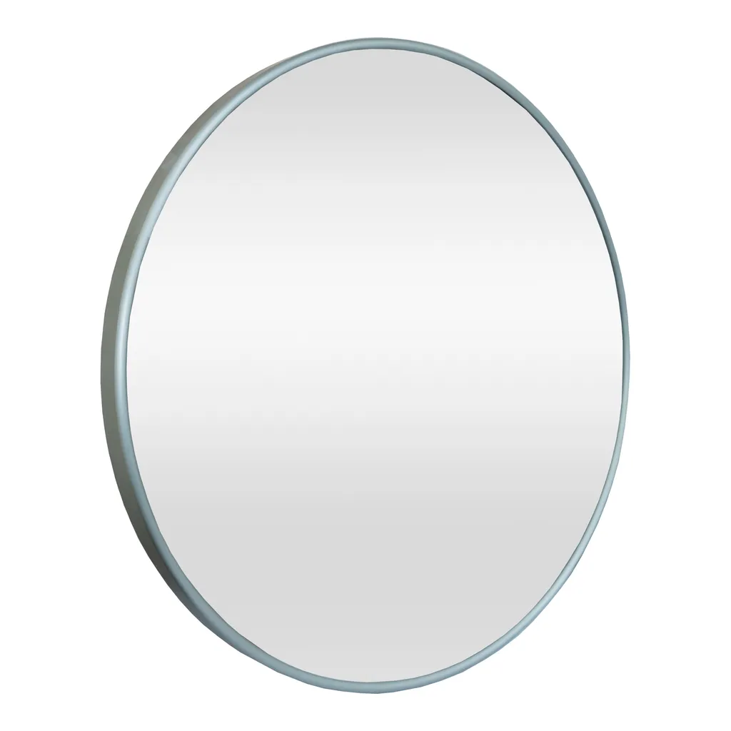 Miroir Ordona Ø40cm gris graphite - Solution pour pièces sombres