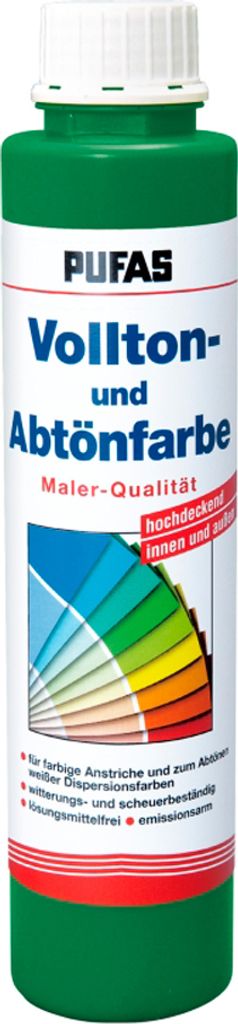 PUFAS Vollton- und Abtönfarbe750 ml 505 grün