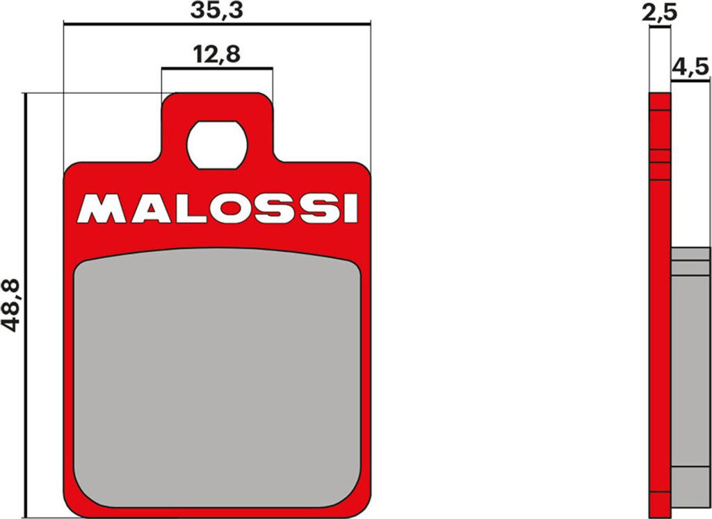 Malossi BRAKE PADS MHR Bremsbeläge