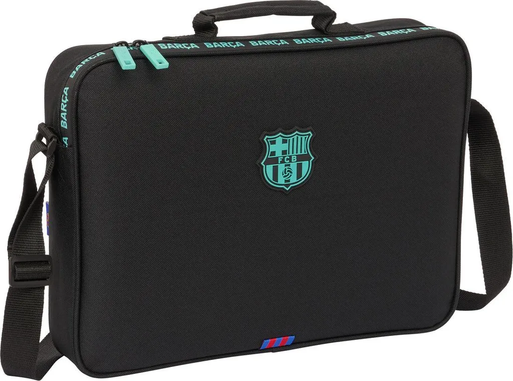 Cartable F.C. Barcelona Noir - Fini les Cahiers Cornés dans le Sac d'École