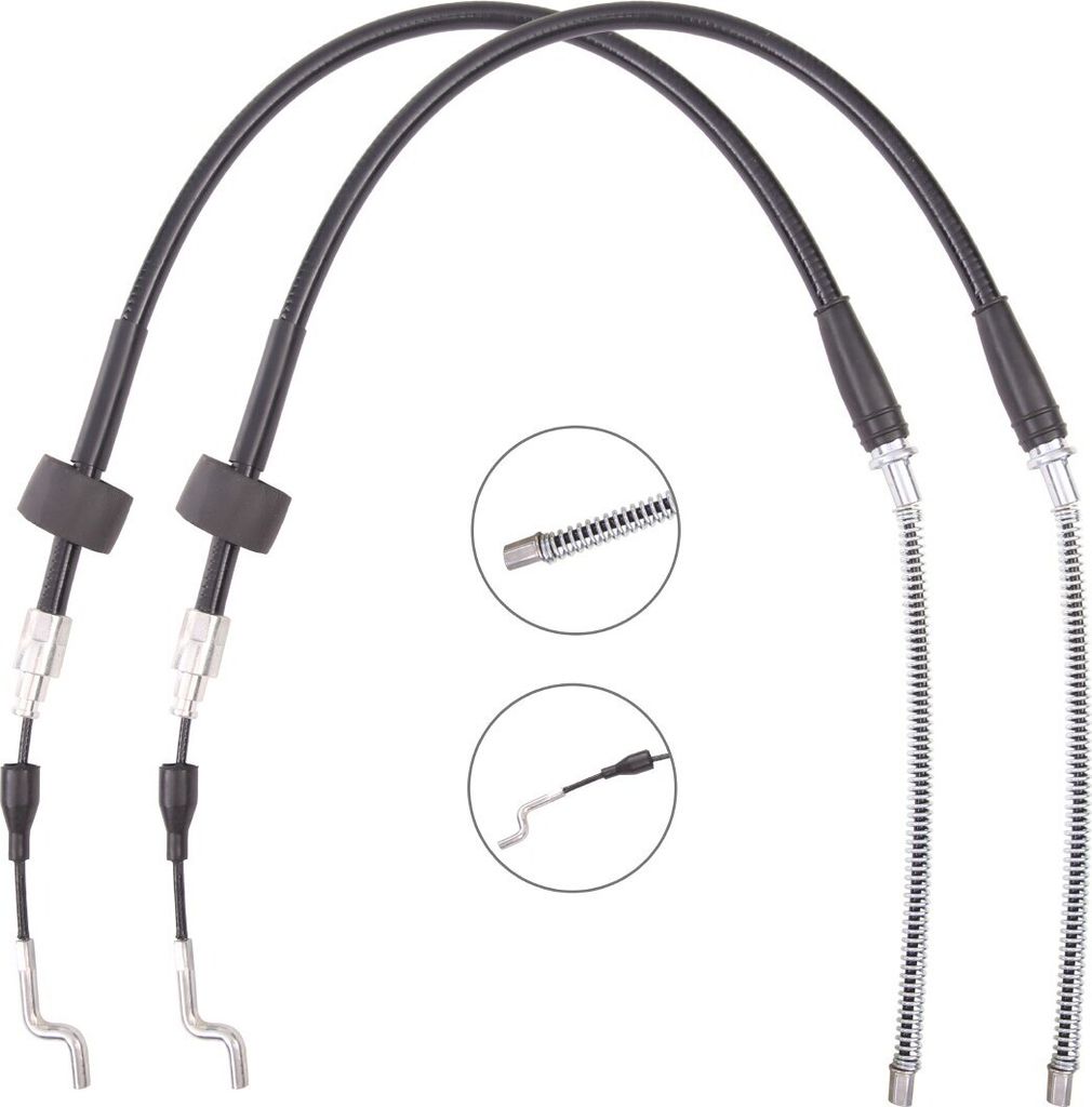 RIDEX Handbremsseil Seilzug Feststellbremse für VW Transporter IV Bus (70B, 70C, 7DB, 7DK, 70J, 70K, 7DC, 7DJ) Hinten 124C1168