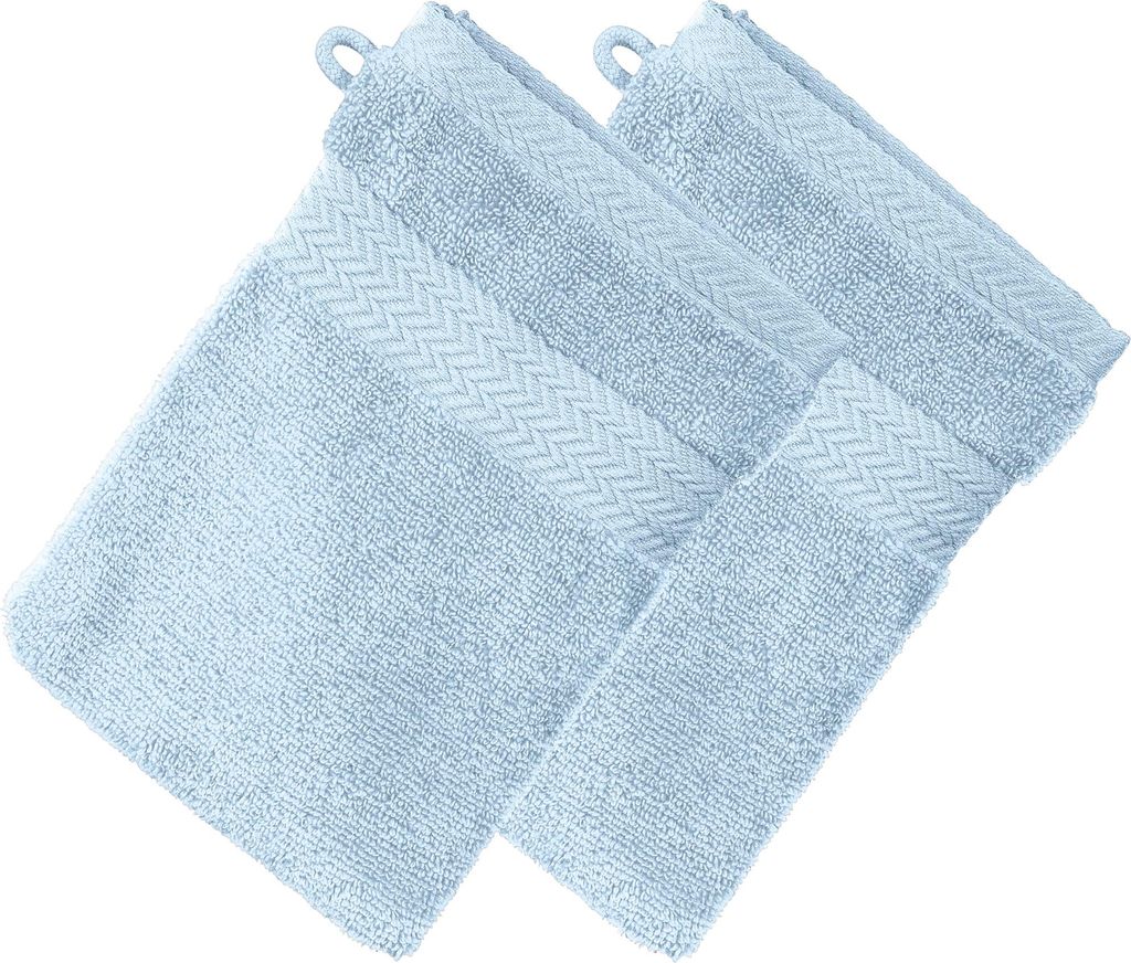 Erwin Müller Waschhandschuh Friedrichshafen" 2er-Pack bleu 15x21 cm"