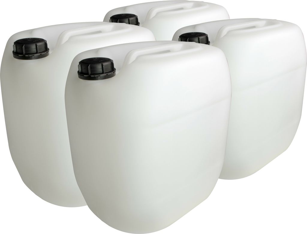 4 Stück Leerkanister aus HD-PE, DIN 61, natur (30 Liter) Produktbild 