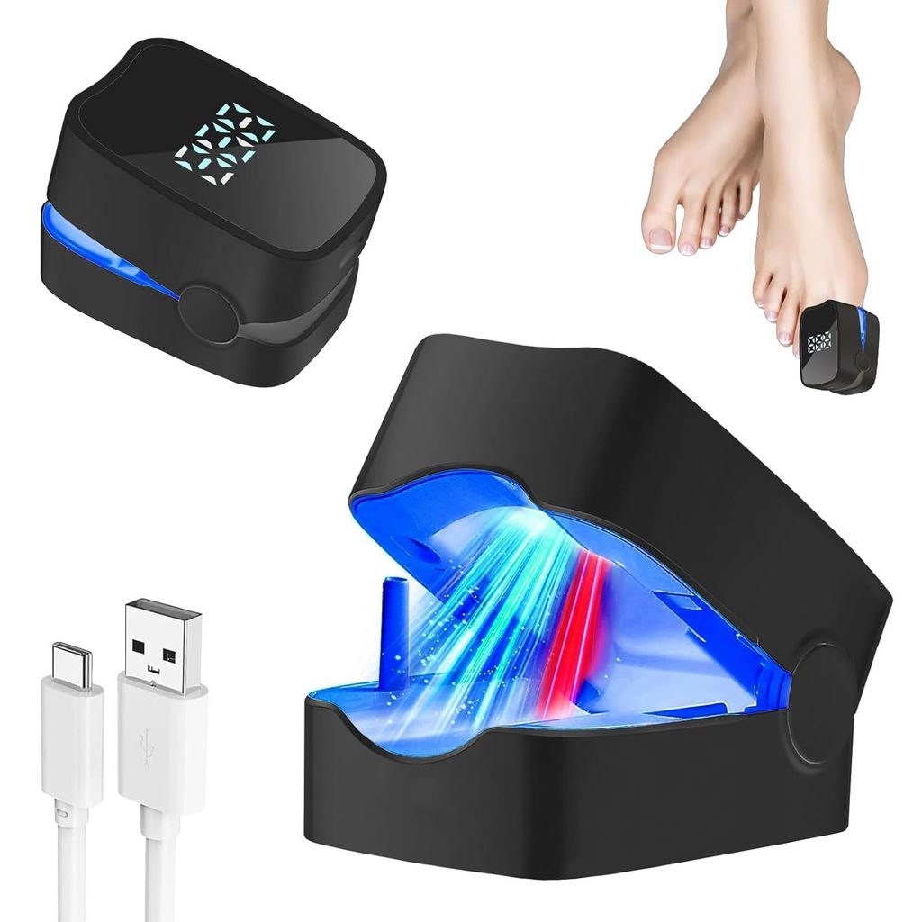 Nagelpilz Laserbehandlung Mit LED Lichtger t Behandlung
