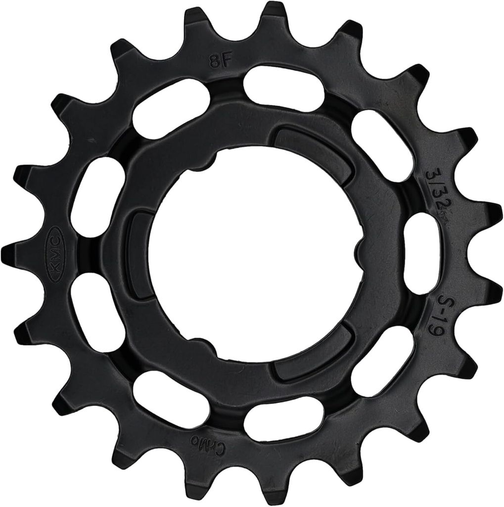 KMC Kettenblatt E-Bike für Shimano Schaltungsnaben CrMo Stahl langlebig 19 Zahn